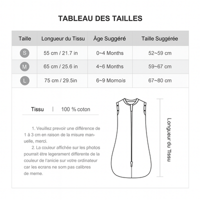 Gigoteuse pour Bébé de 0 à 12 mois